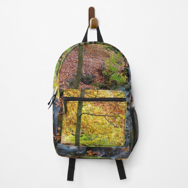 Item preview, Autumn woodland and cascading water at Wyming Brook  designed and sold by RobThorley.