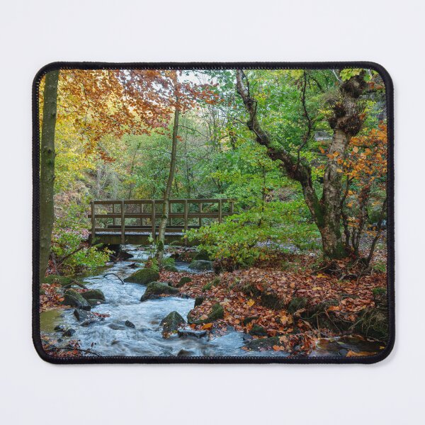Item preview, Autumn woodland and cascading water at Wyming Brook  designed and sold by RobThorley.
