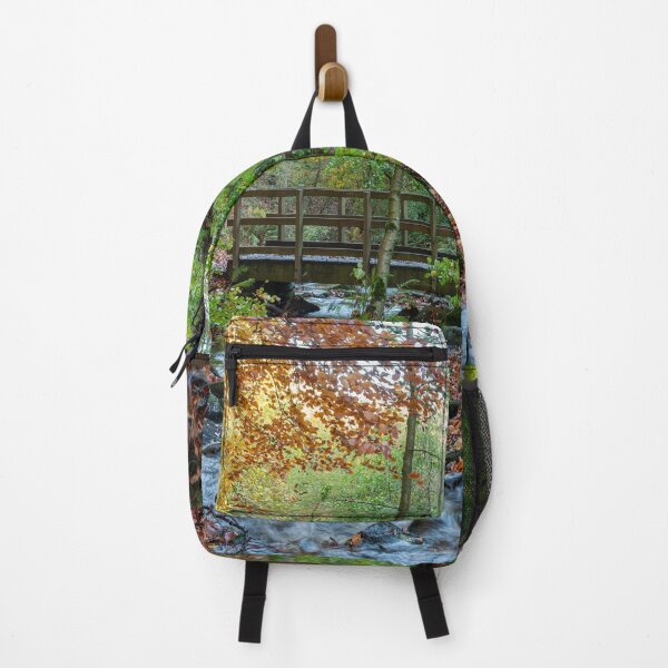 Item preview, Autumn woodland and cascading water at Wyming Brook  designed and sold by RobThorley.