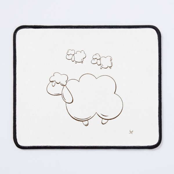 Item preview, Cozy sheep - lineart designed and sold by hogakosta.