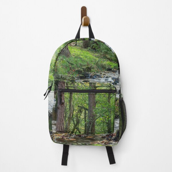 Item preview, Vibrant mossy autumn woodland at Wyming Brook designed and sold by RobThorley.