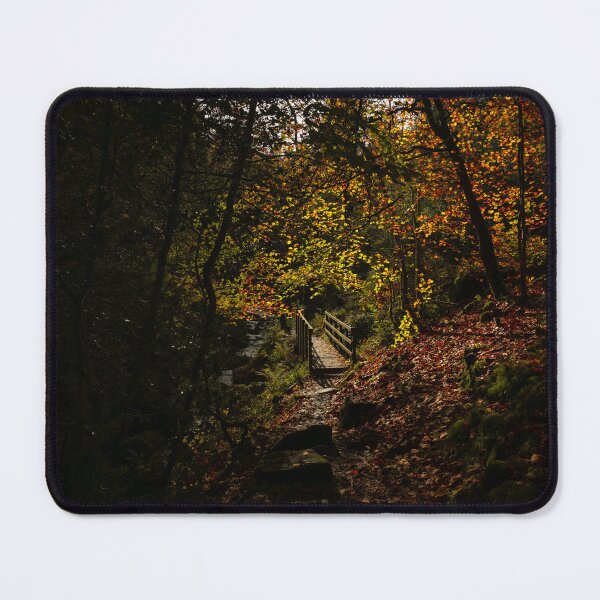 Item preview, Autumn woodland and cascading water at Wyming Brook  designed and sold by RobThorley.