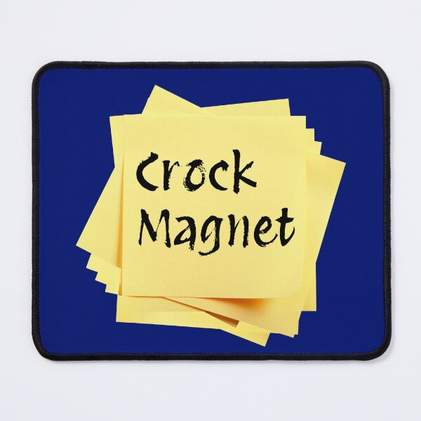 Item preview, STICKY NOTES: Crock Magnet - funny messages designed and sold by DesignsFromTW-S.