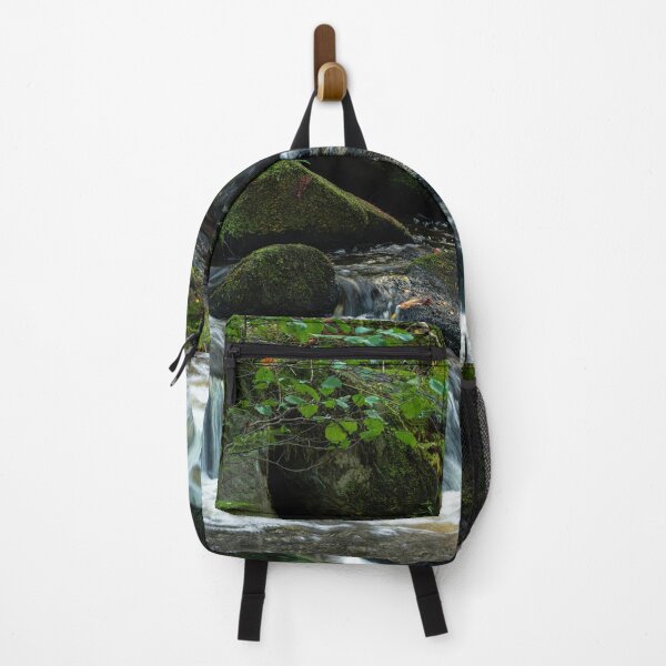 Item preview, Vibrant mossy autumn woodland at Wyming Brook designed and sold by RobThorley.