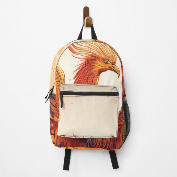 Item preview, Eternal Flame Phoenix – Abstract Mythical Bird of Rebirth designed and sold by MDKey DESIGN.