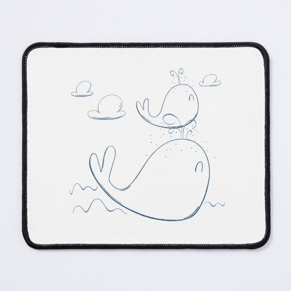 Item preview, Sweet whales - lineart designed and sold by hogakosta.
