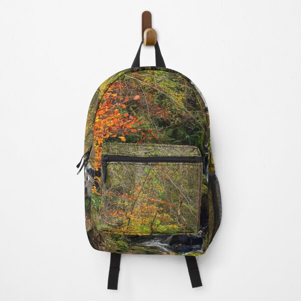 Item preview, Vibrant mossy autumn woodland at Wyming Brook designed and sold by RobThorley.