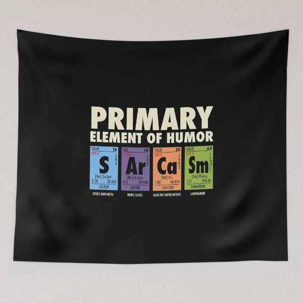 Item preview, S Ar Ca Sm - Periodic Table of Humor designed and sold by anziehend.