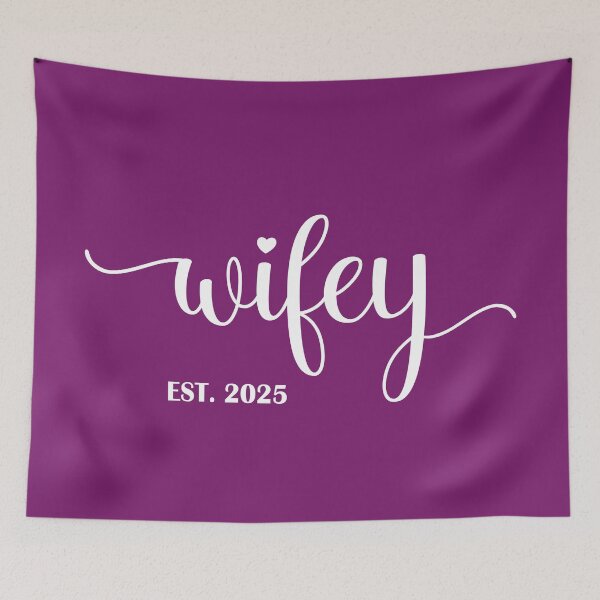 Item preview, Wifey Est 2025 designed and sold by Jeallan Designs.