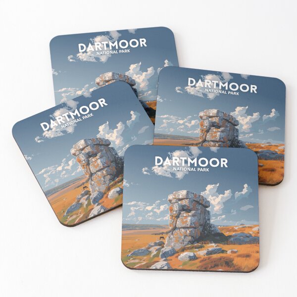 Item preview, Dartmoor National Park United Kingdom - Travel art designed and sold by Marciolini.