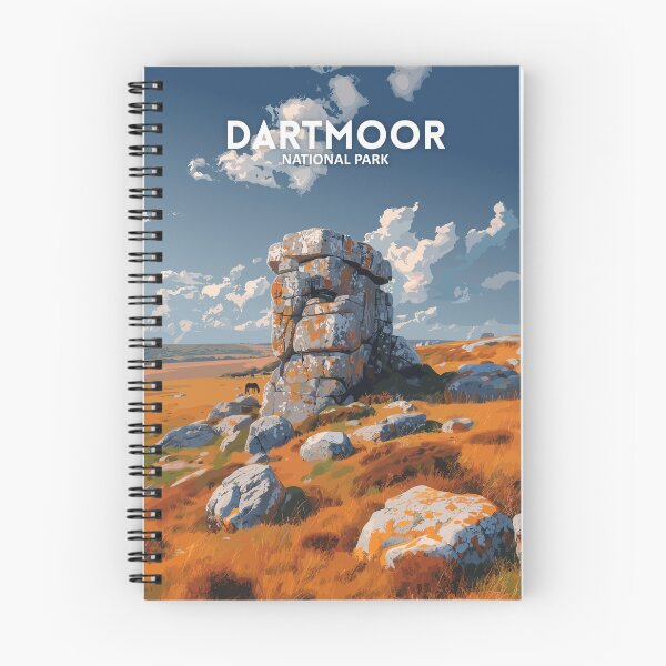 Item preview, Dartmoor National Park United Kingdom - Travel art designed and sold by Marciolini.
