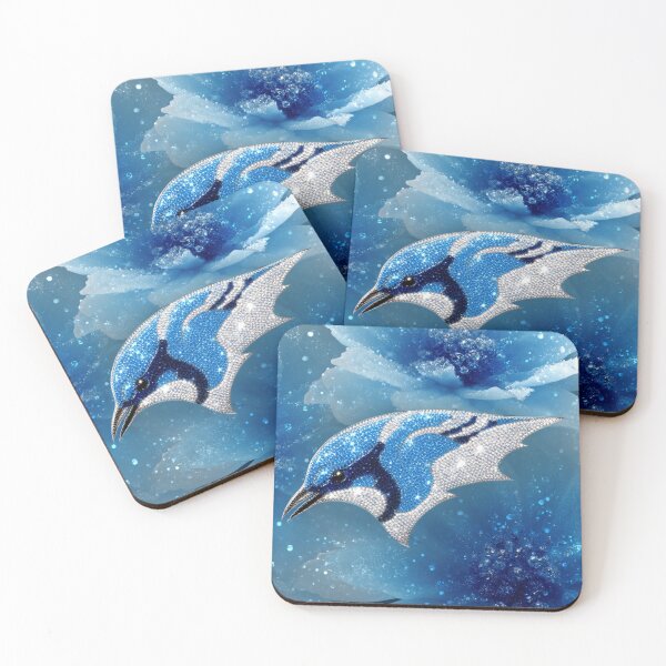 Item preview, Gemstone and Diamond Blue Jays  designed and sold by AngelHomes1.