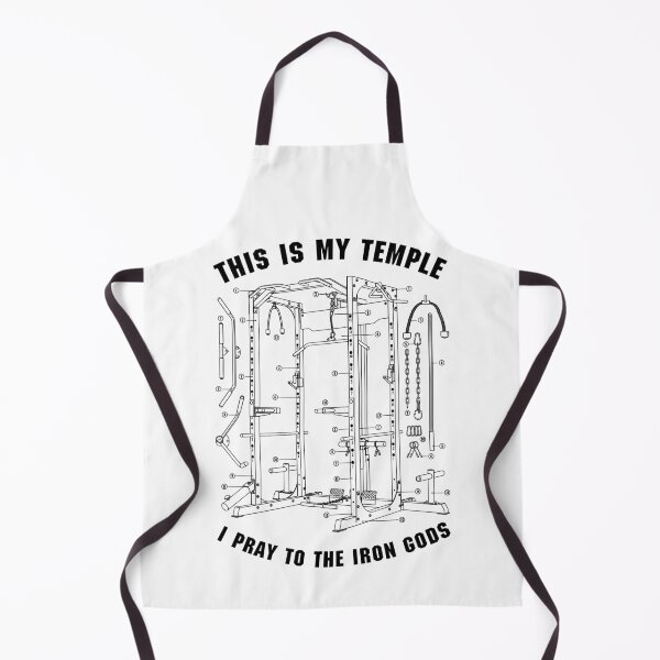 Item preview, Funny Gym Temple Pray Iron Gods Power Rack Diagram Lifter designed and sold by GrandeDuc.