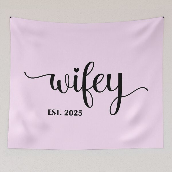 Item preview, Wifey Est 2025 designed and sold by Jeallan Designs.