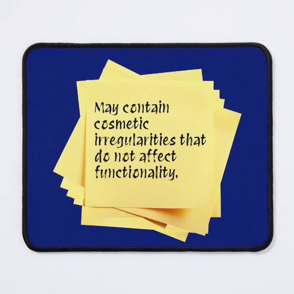 Item preview, STICKY NOTES:  May contain cosmetic irregularities that do not affect functionality. - funny messages designed and sold by DesignsFromTW-S.