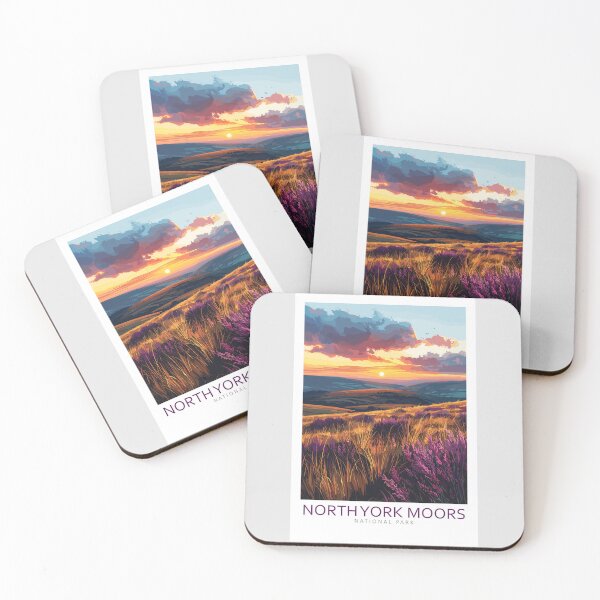 Item preview, North York Moors National Park United Kingdom - Travel Art designed and sold by Marciolini.