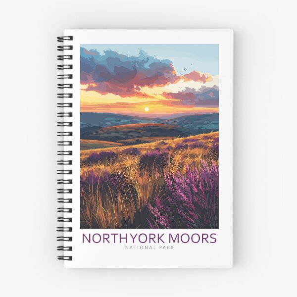 Item preview, North York Moors National Park United Kingdom - Travel Art designed and sold by Marciolini.