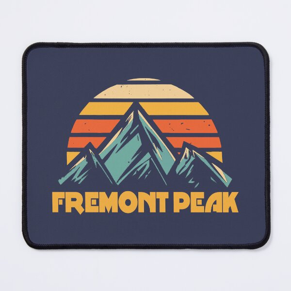 Item preview, Fremont Peak Wyoming Retro Turquoise designed and sold by Esskay Designs.
