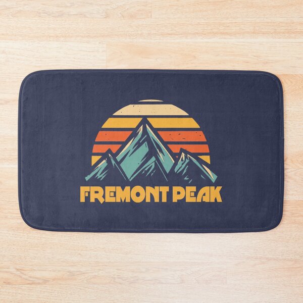 Item preview, Fremont Peak Wyoming Retro Turquoise designed and sold by Esskay Designs.
