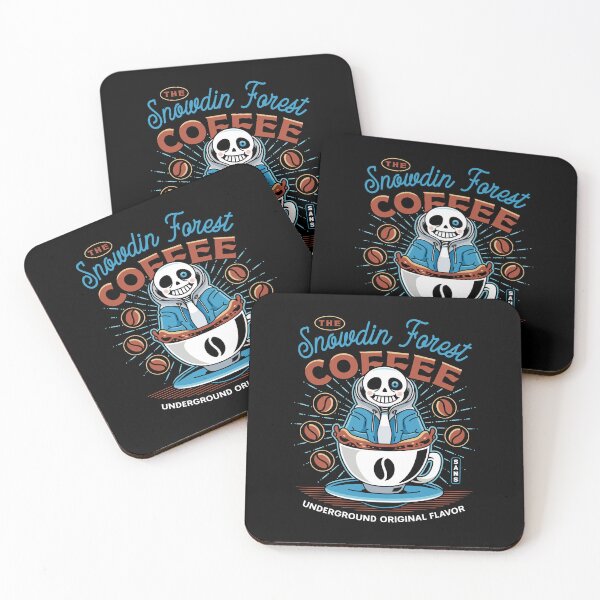 Item preview, Snowdin Forest Coffee Emblem designed and sold by Lagelantee.