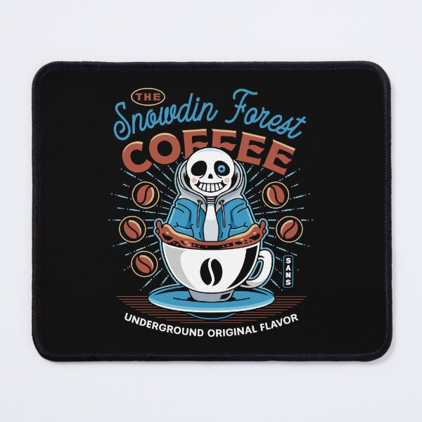 Item preview, Snowdin Forest Coffee Emblem designed and sold by Lagelantee.
