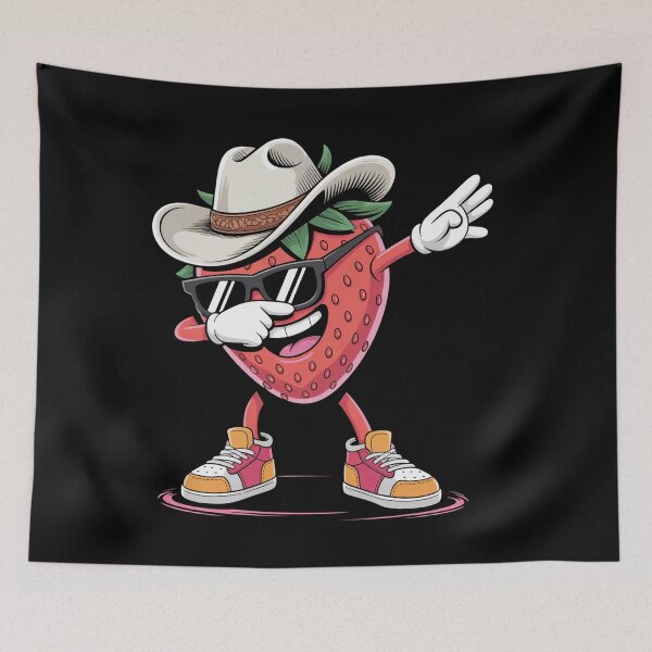 Item preview, Strawberry Cowboy Cowgirl Dabbing designed and sold by Veroniadic.