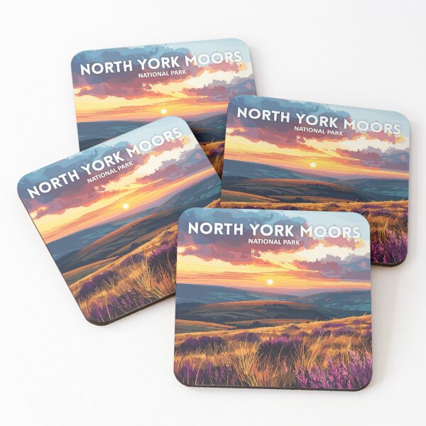Item preview, North York Moors National Park United Kingdom - Travel art designed and sold by Marciolini.