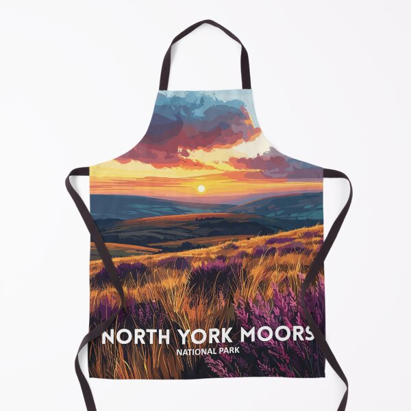 Item preview, North York Moors National Park United Kingdom - Travel art designed and sold by Marciolini.
