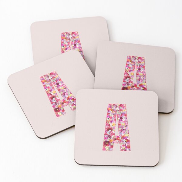 Item preview, Floral Letter A – Botanical English Alphabet Monogram Typography Design designed and sold by TheSassyNoble.
