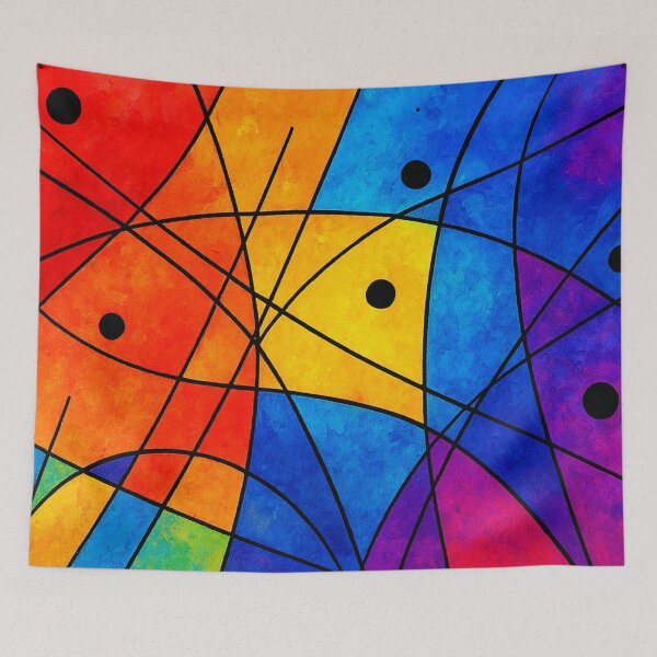 Item preview, Chaos of colors meets linear structure designed and sold by Sigtrix.