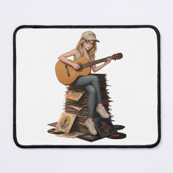 Item preview, Illustration of a young female musician with an urban/rock style designed and sold by CHRIST5000.