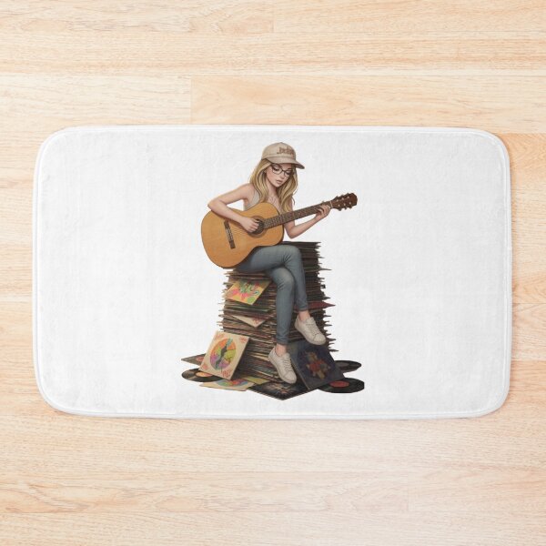 Item preview, Illustration of a young female musician with an urban/rock style designed and sold by CHRIST5000.