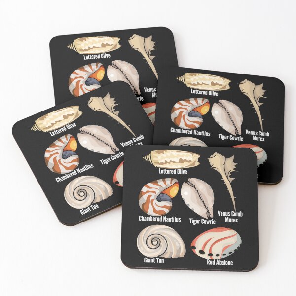 Item preview, Types Of Seashells Lover Kids Shelling Beach Seashell designed and sold by DSWShirts.