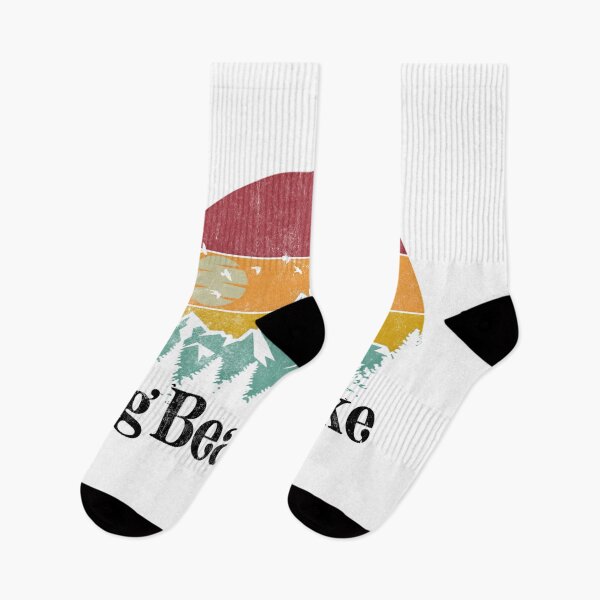 Item preview, Big Bear Lake California Retro Ski Mountain Vintage 70s 80s Style Travel Gift designed and sold by ronakris009.