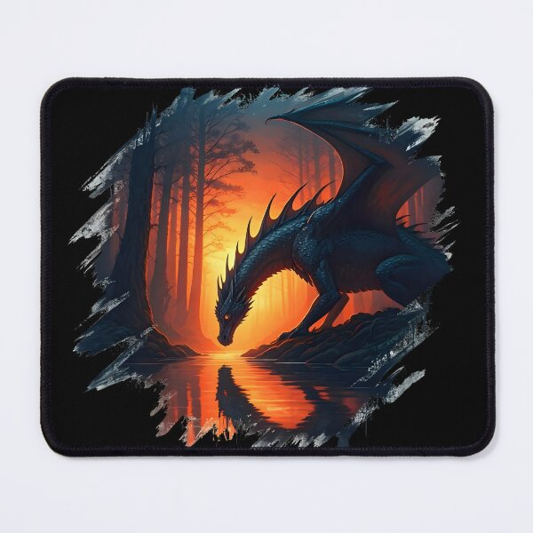 Item preview, Black Dragon, Ai Generated Art  designed and sold by ACC .