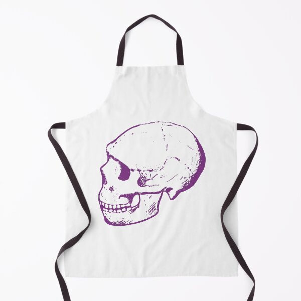Item preview, Neanderthal Skull (Purple) designed and sold by InkedFabricStudio.