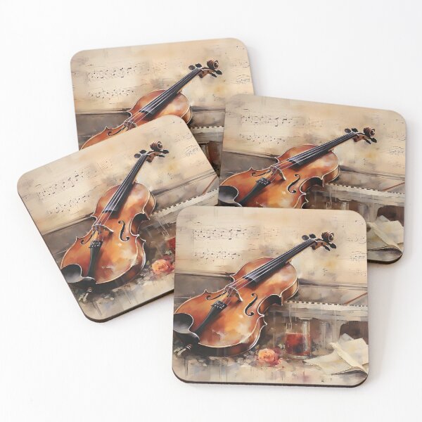 Item preview, Violin Vintage Wall Art, Old Violin Painting, Musical Instrument Print, Music Room Decor, Antique Musician Print, Digital Download designed and sold by SavageVision.