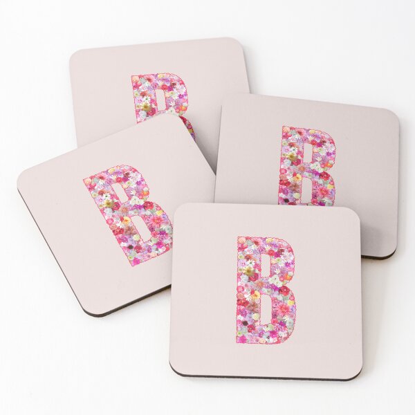 Item preview, Floral Letter B – Botanical English Alphabet Monogram Typography Design designed and sold by TheSassyNoble.