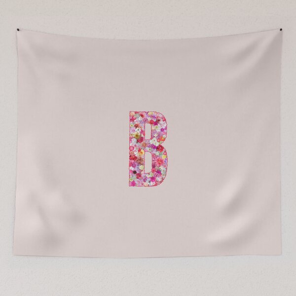 Item preview, Floral Letter B – Botanical English Alphabet Monogram Typography Design designed and sold by TheSassyNoble.