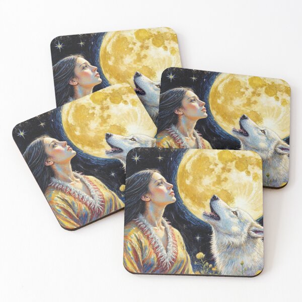 Item preview, Indian Under the Moon designed and sold by M-Y-A-R-T-.