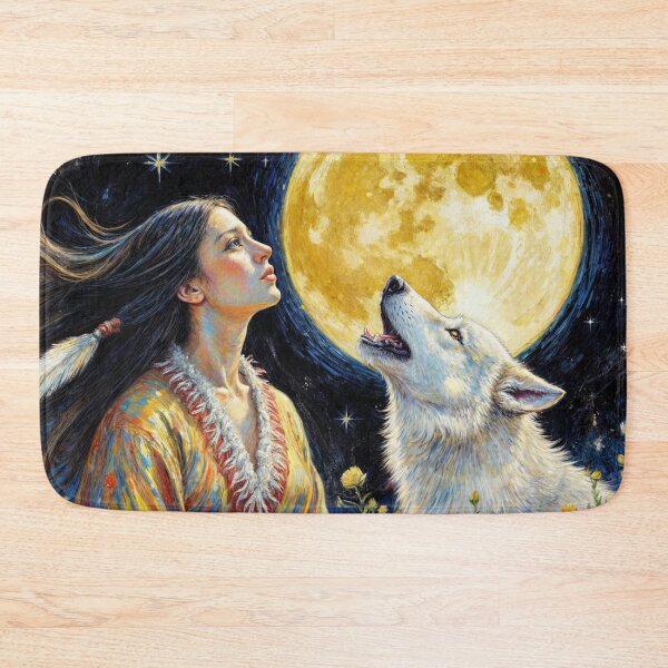 Item preview, Indian Under the Moon designed and sold by M-Y-A-R-T-.