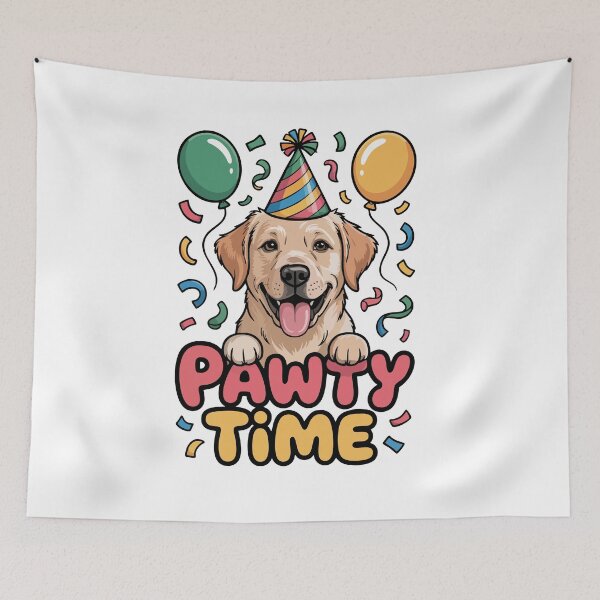 Item preview, Labrador Pawty Time designed and sold by Tong4130.