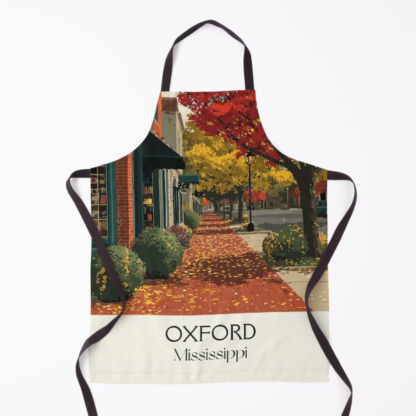 Item preview, Oxford Mississippi Autumn | Historic Town Square Art Print designed and sold by TuncGK.