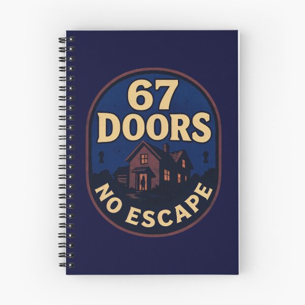 Item preview, Hello Neighbor 67 Doors No Escape Theodore Peterson Horror Video Game designed and sold by DemureArtsy.