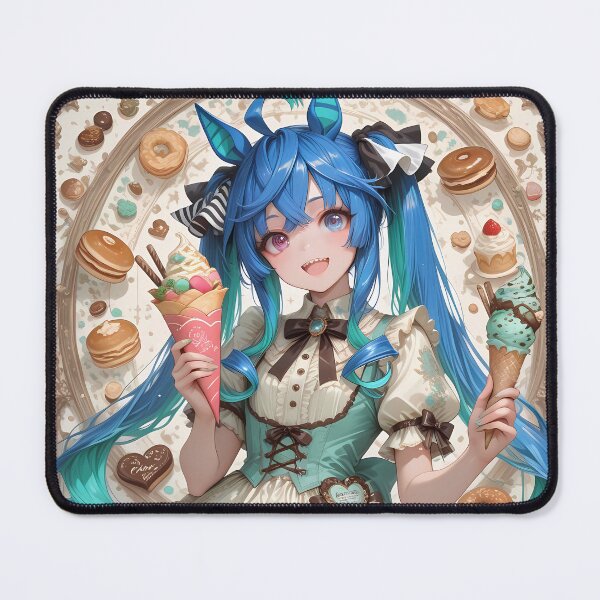 Item preview, Twin Turbo Sweet Dessert Style Uma Musume Pretty Derby Anime Girl designed and sold by HumbertoValveno.