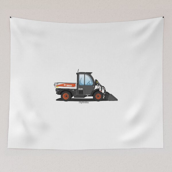Item preview, Bobcat Toolcat 5600 Utility Vehicle Vector Art designed and sold by Heybratan.