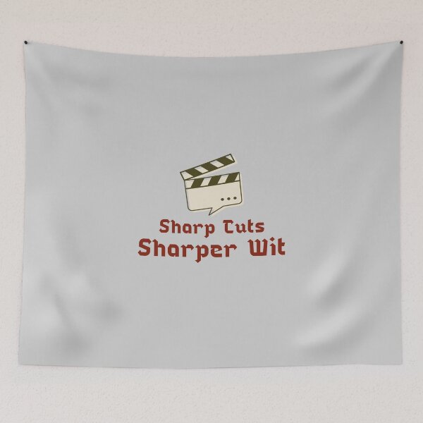 Item preview, Sharp Cuts, Sharper Wit - movie editor  designed and sold by TaurusC95.