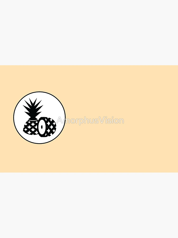Thumbnail 4 of 4, Coffee Mug, Pineapple Sticker designed and sold by AmorphusVision.