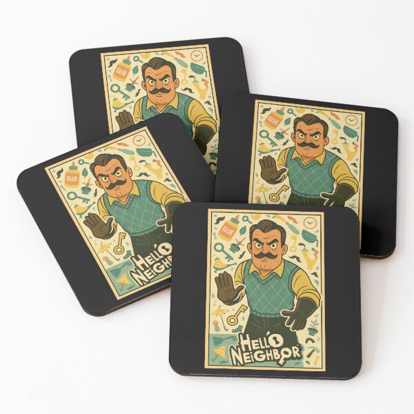 Item preview, Hello Neighbor Retro Art Comic Style For Fan designed and sold by Bongocomic.