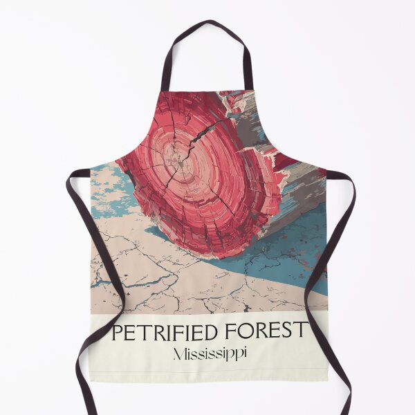 Item preview, Mississippi Petrified Forest | Ancient Wood Geology Art Print designed and sold by TuncGK.